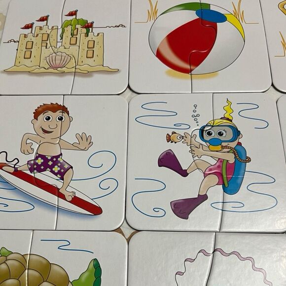 The Learning Journey My First Match It At the Ocean 15 2 Pc Puzzles - Picture 5 of 6